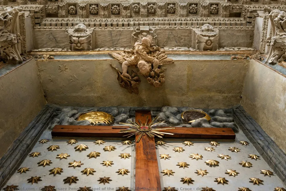 Chapel Of The Relics In The Basilica Of Santa Croce - Detail — Giulio Cesare Penna