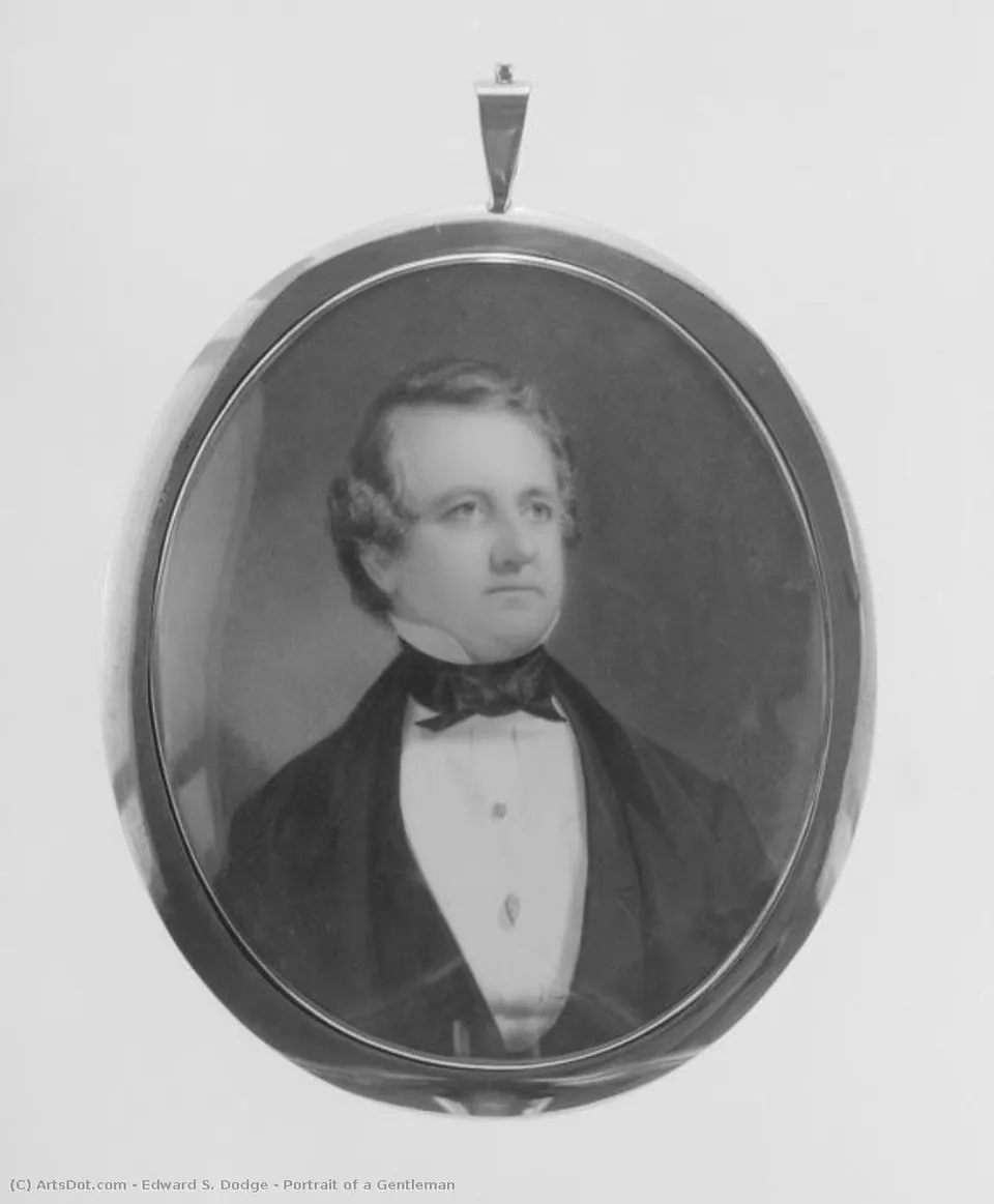 Portrait Of A Gentleman — Edward S. Dodge