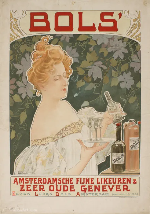 'bols', (43 X 30 Cm) (1901) — Henri Privat-livemont