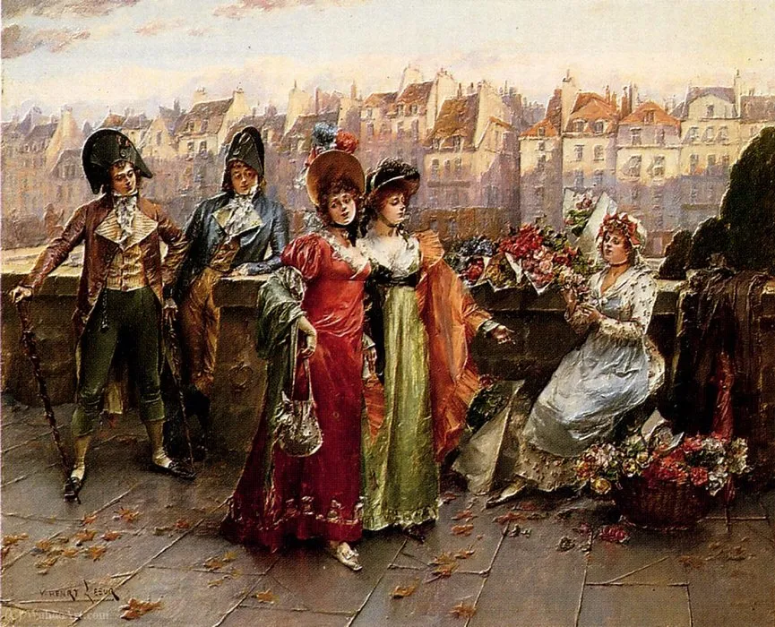 Henry Victor Flirtation — Henri Victor Lesur