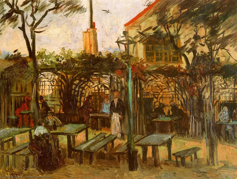 Терраса Кафе Ла Гиньюэт — Vincent Willem Van Gogh