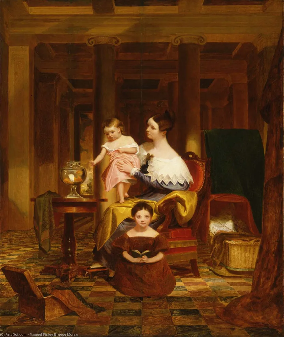 The Goldfish Bowl (mrs. Richard Cary Morse And Family) — Сэмюэл Финли Брэйс Морс