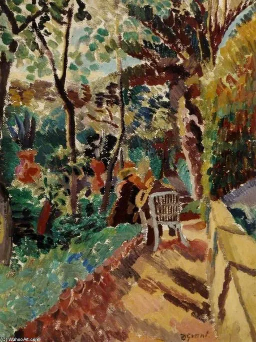 In The Garden Of The Hotel De Russie, Rome — Дункан Грант