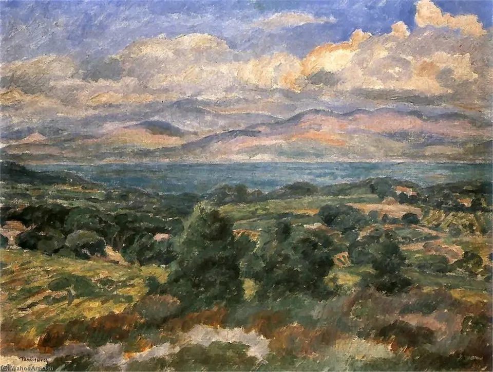Landscape In The South Of France — Józef Pankiewicz