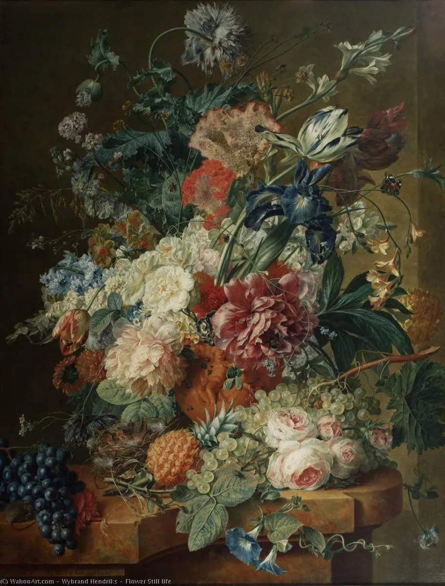 Flower Still Life — Wybrand Hendriks