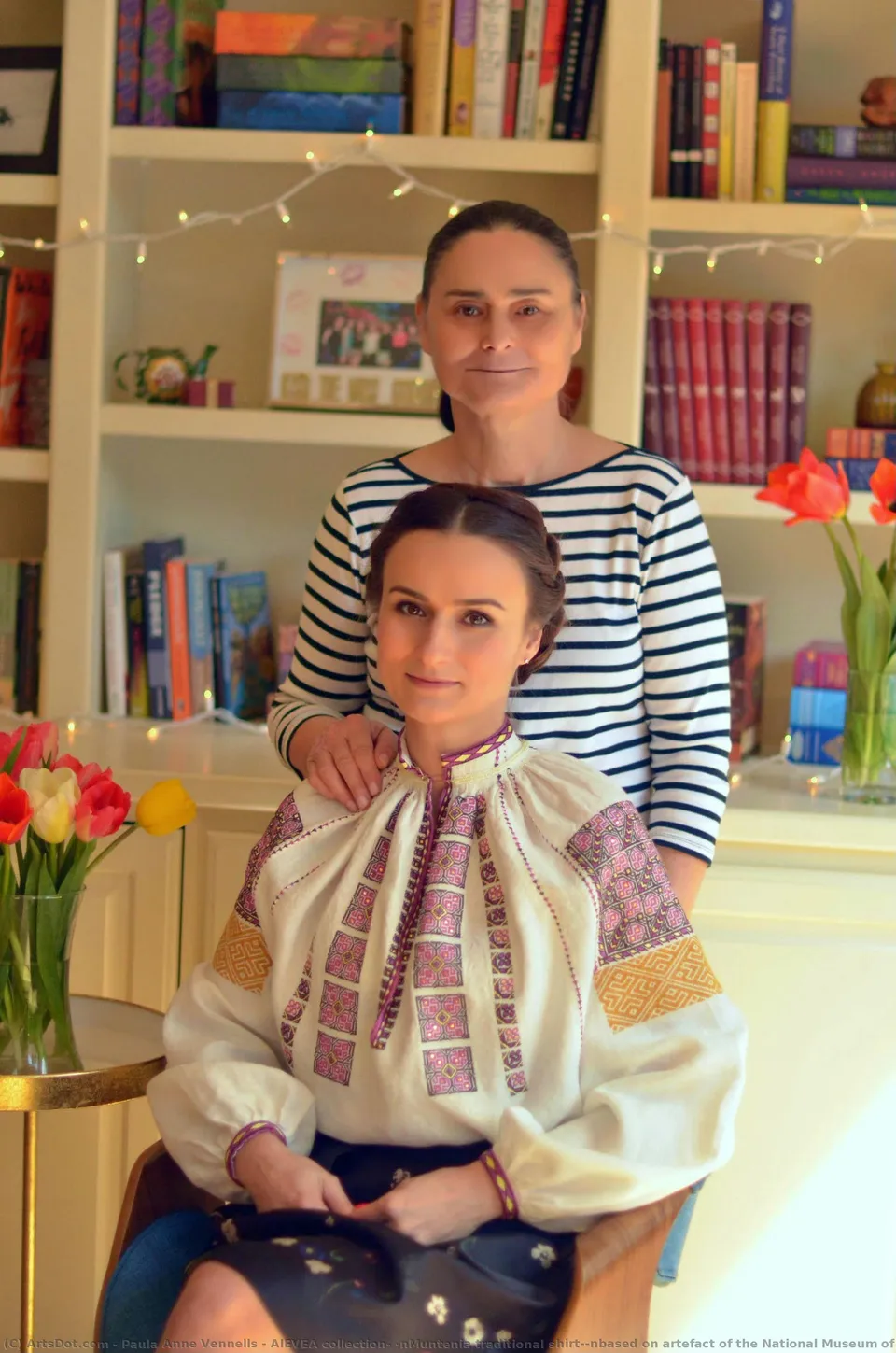 Aievea Collection; \nmuntenia Traditional Shirt;\nbased On Artefact Of The National Museum Of The Romanian Peasant — Paula Anne Vennells