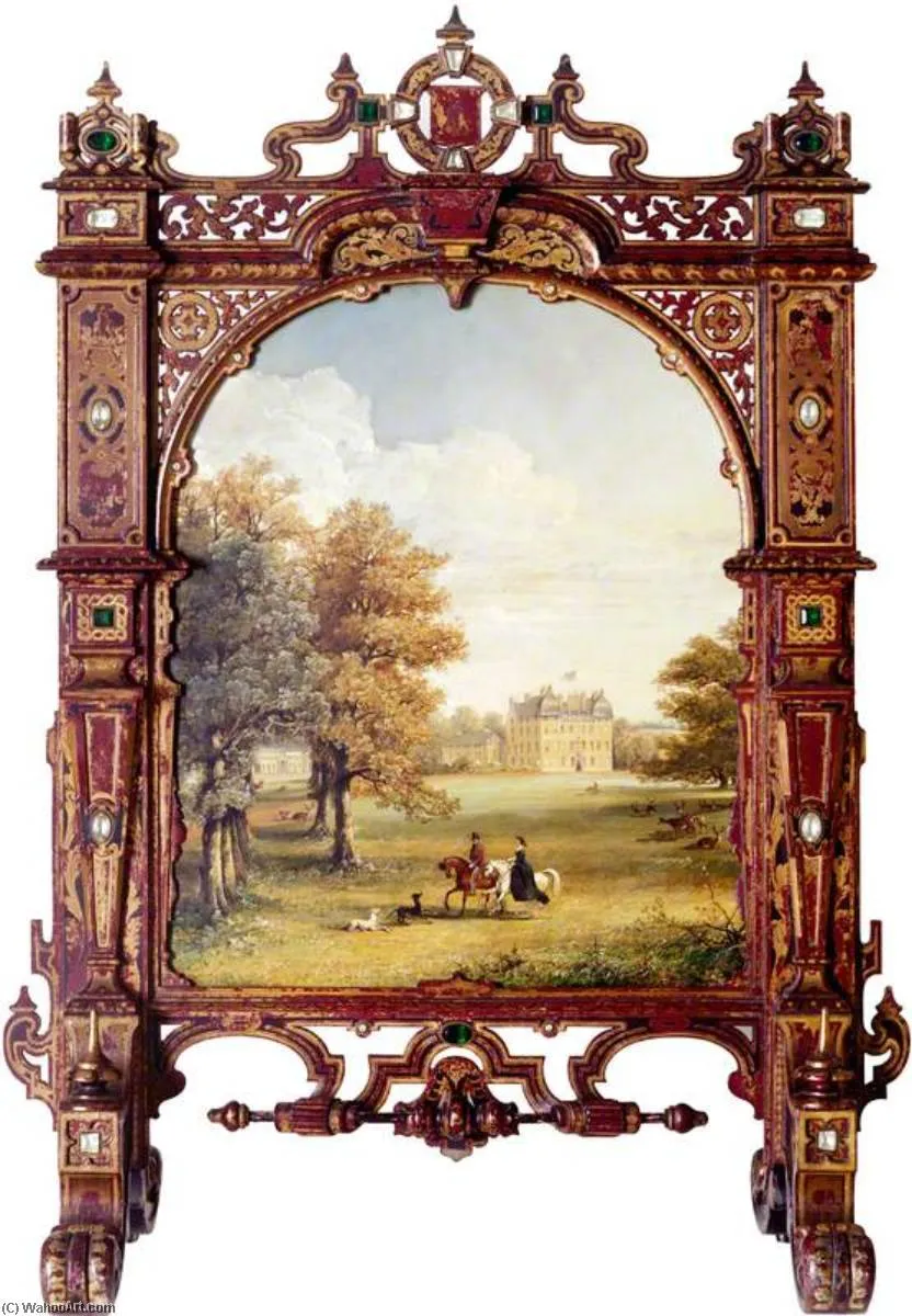 Keith Hall, Inverurie (fire Screen) — Jennens Bettridge