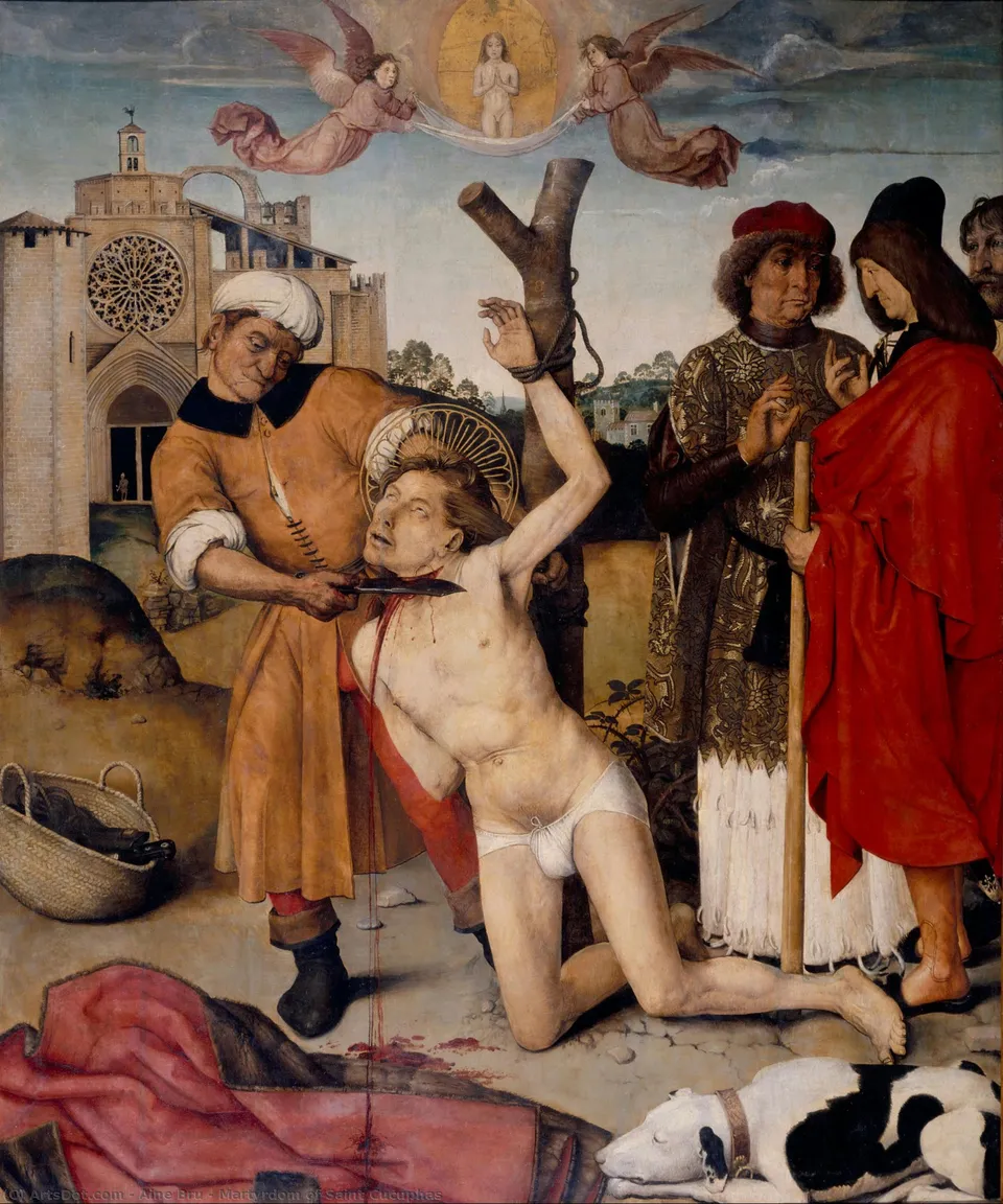 Martyrdom Of Saint Cucuphas — Aine Bru