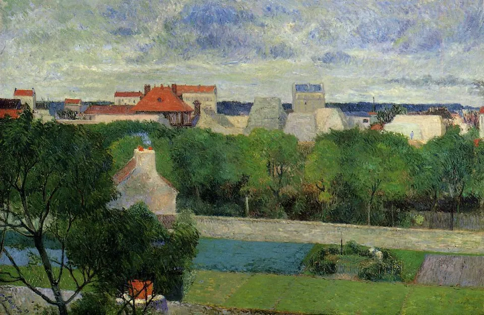 The Market Gardens Of Vaugirard — Гоген