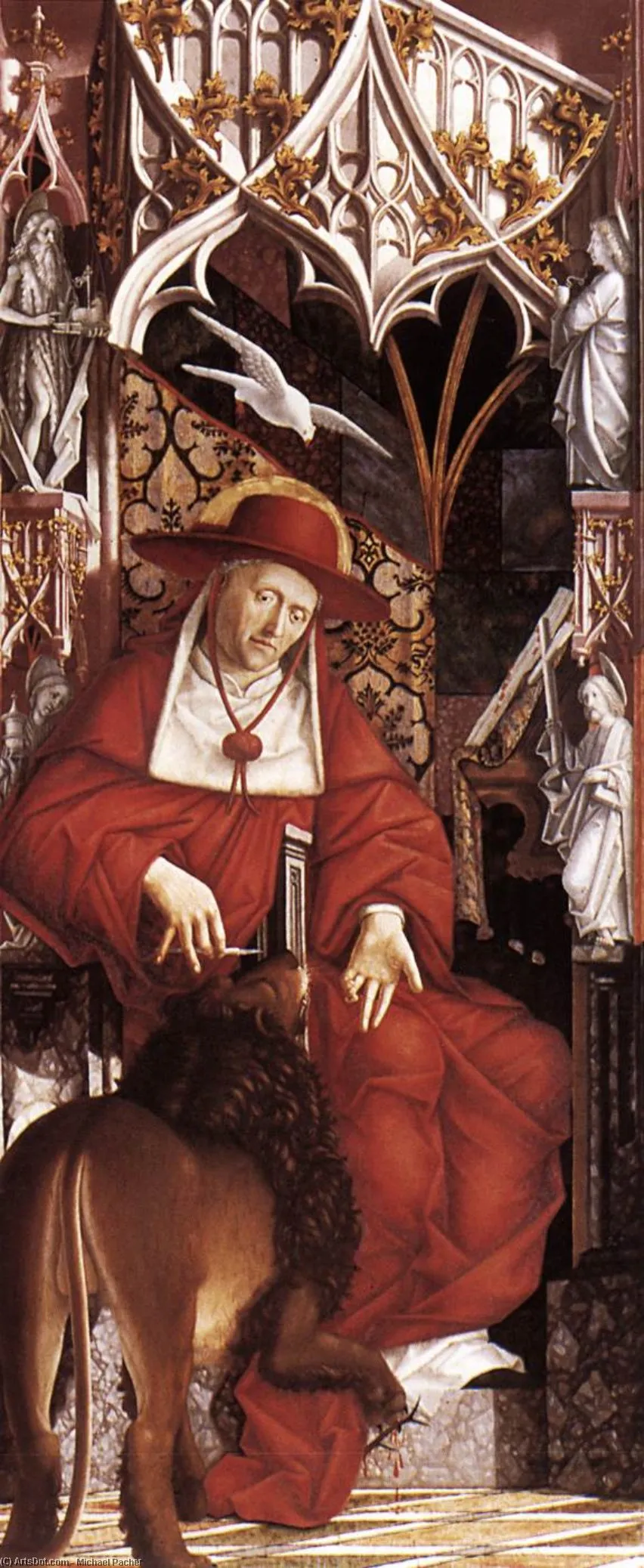 Altarpiece Of The Church Fathers: St Jerome — Михаэль Пахер