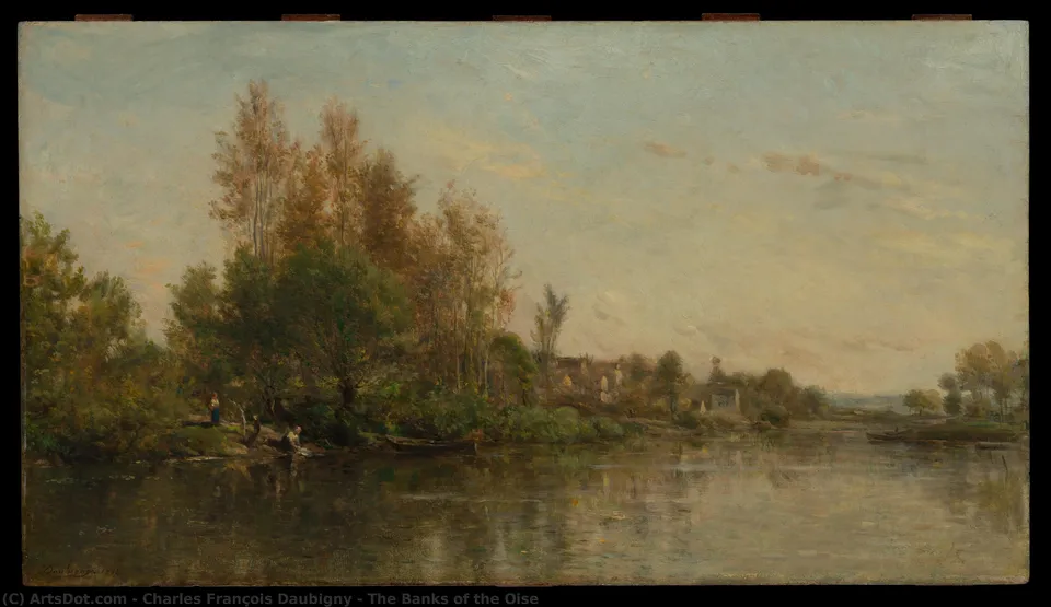 The Banks Of The Oise — Чарльз-фредерик Дабенье
