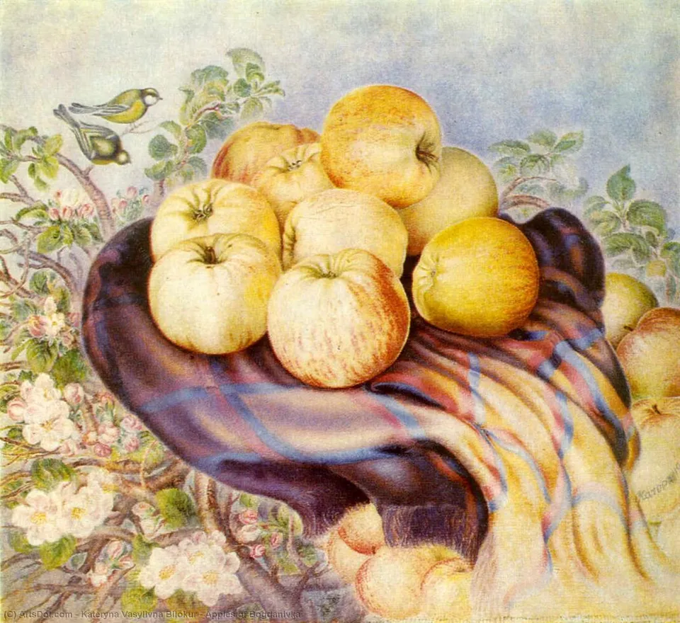Apples Of Bogdanivka — Катерина Васильевна Билокур