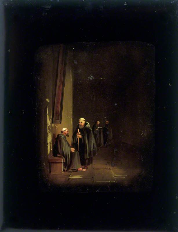 Interior Of St Chad's Cathedral, Birmingham (blotter) — Jennens Bettridge