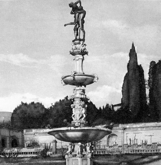 Fountain Of Hercules And Antaeus — Niccolò Di Raffaello Di Niccolò Dei Pericoli (niccolò Tribolo)