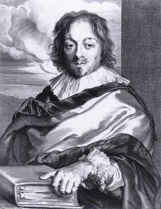Portrait Of Constantijn Huygens — Paulus Pontius