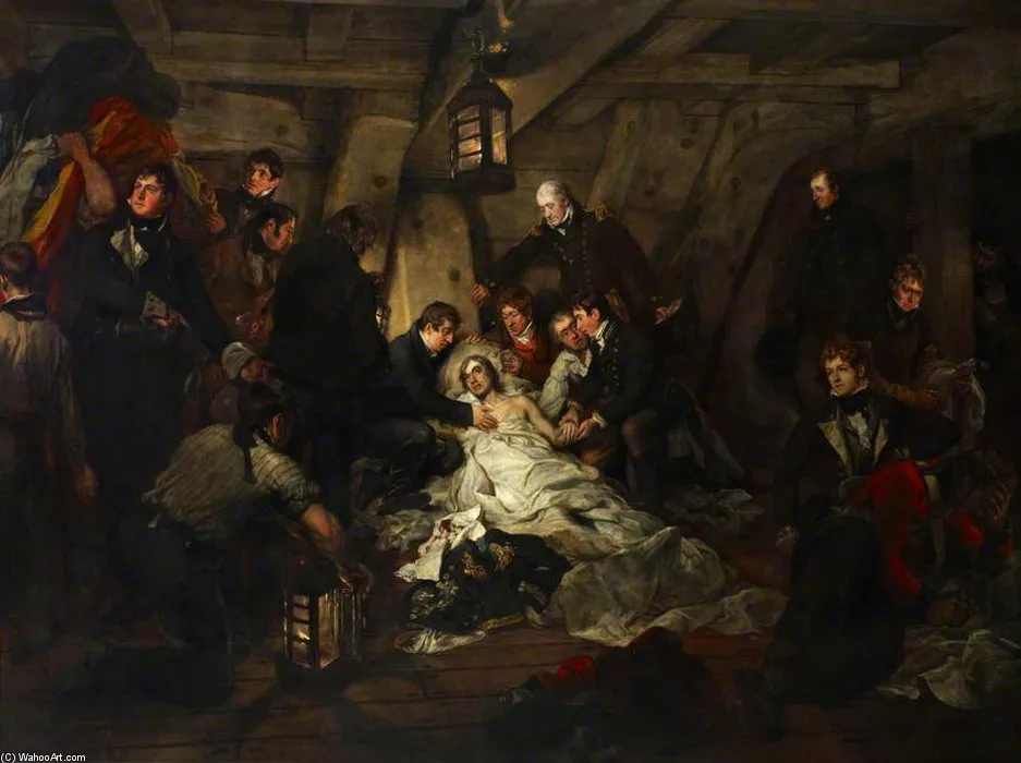 The Death Of Nelson - — Артур Уильям Девис