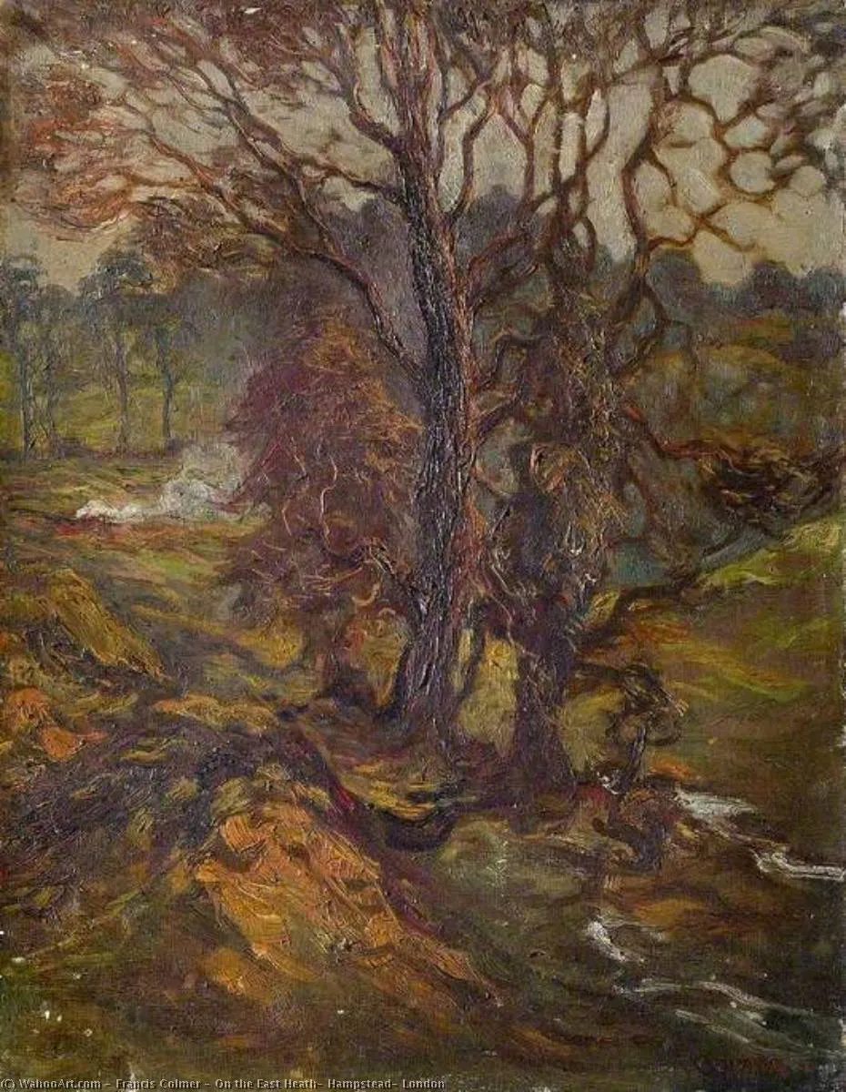 On The East Heath, Hampstead, London — Francis Colmer