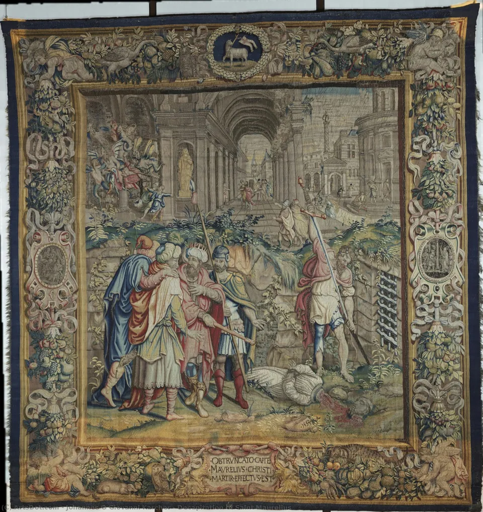 Decapitation Of Saint Maurelius — Johannes O Giovanni Karcher