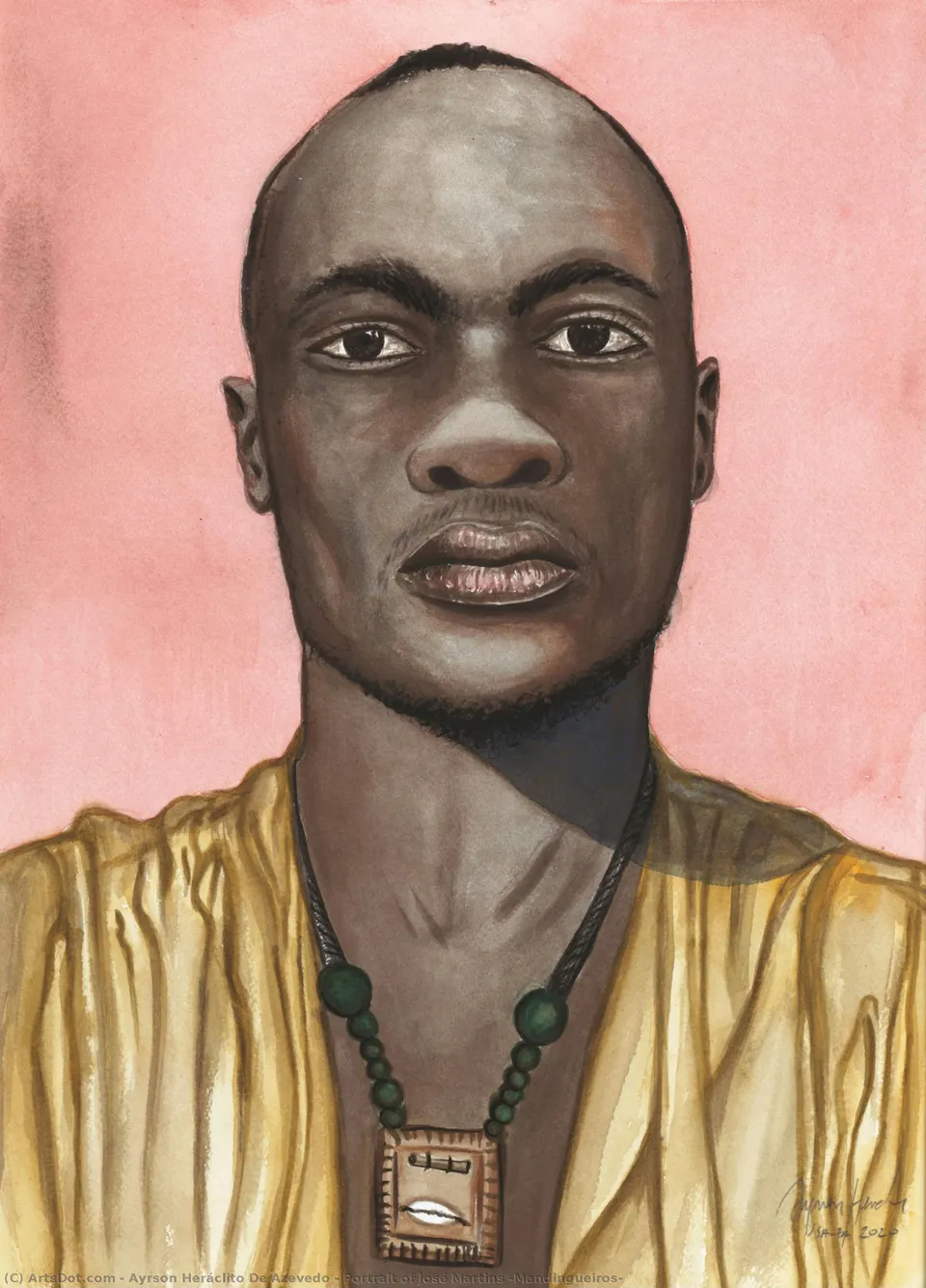 Portrait Of José Martins (mandingueiros) — Ayrson Heráclito De Azevedo