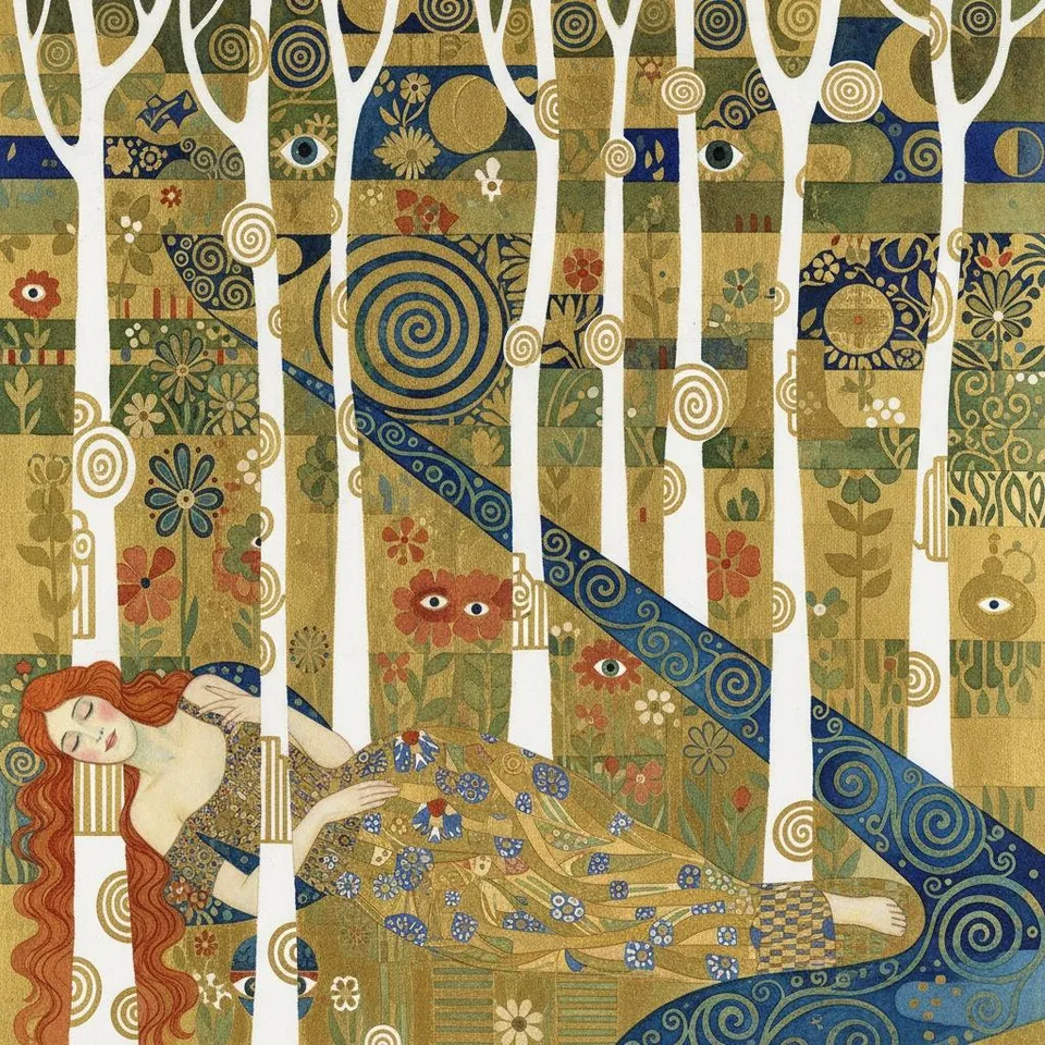 The Gilded Reverie Of Sylvan Shadows — Marc Duvallier