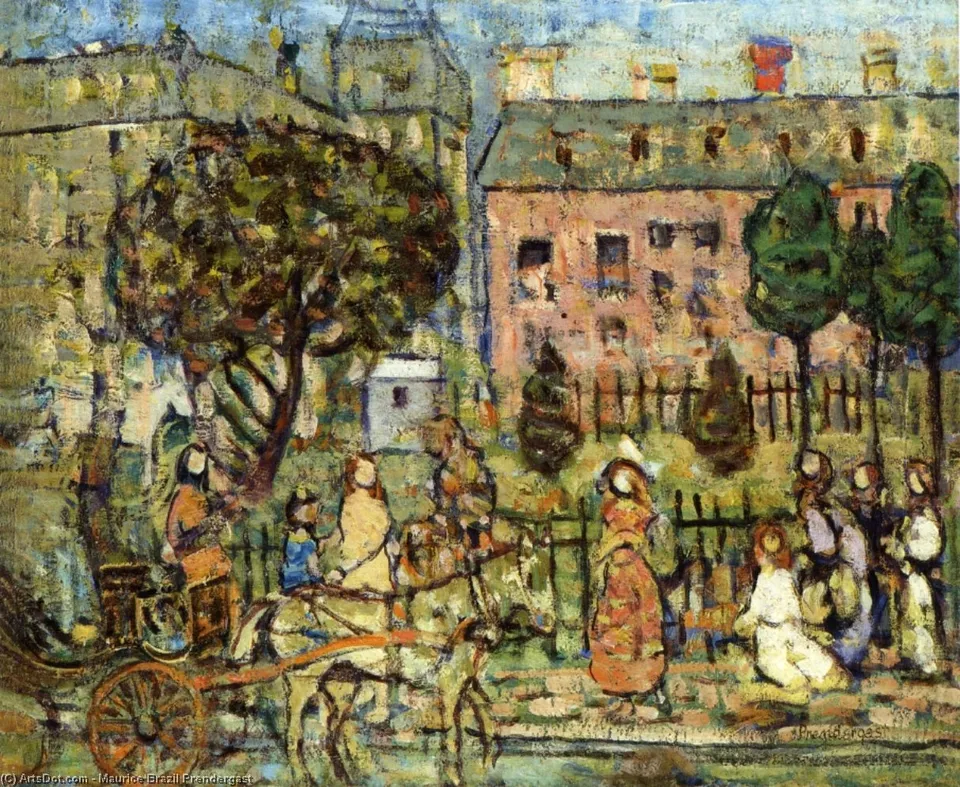 Park, Naples — Маури́с Брэйли́з Прендергаст