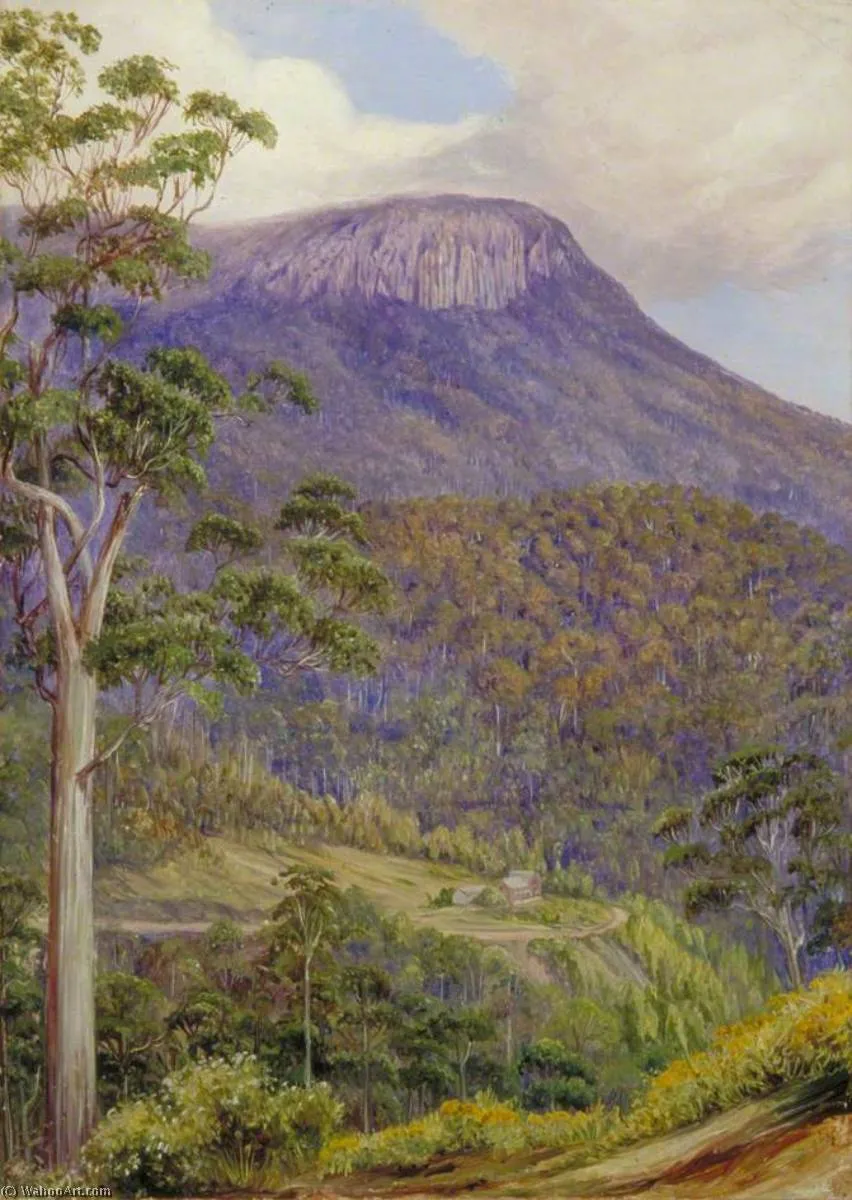 View Of The 'organ Pipes', Mount Wellington, Tasmania — Марианна Норт