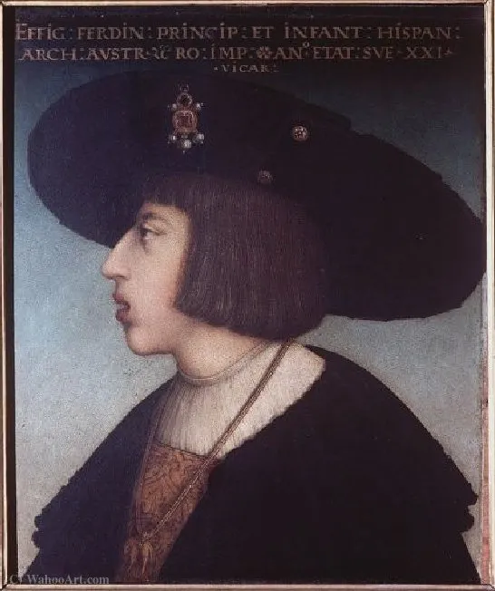 Portrait Of Ferdinand Ist Of Habsburg — Hans Maler