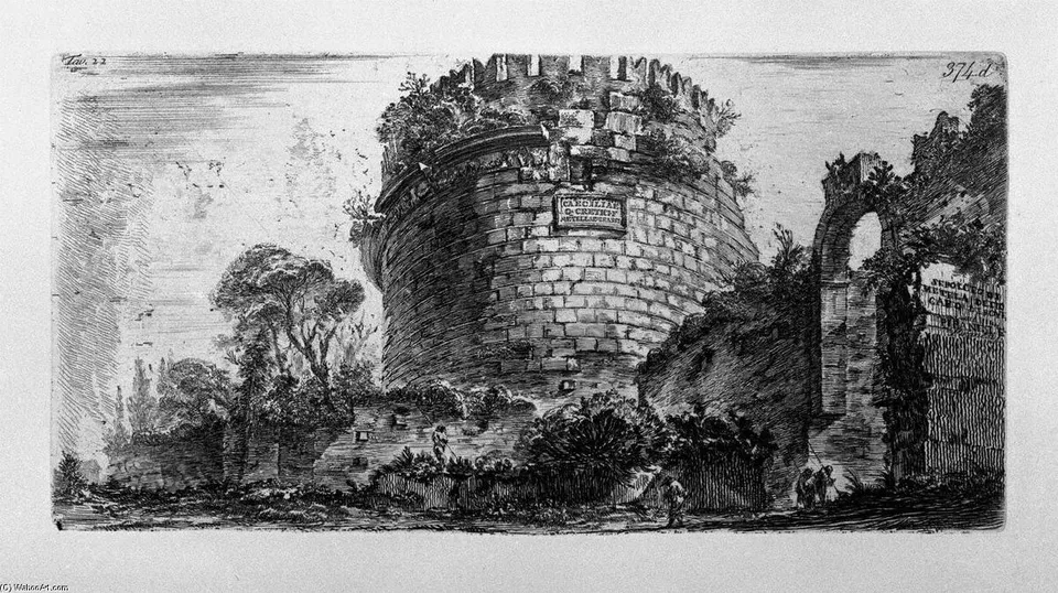 Amphitheatre Of Verona — Пиранези