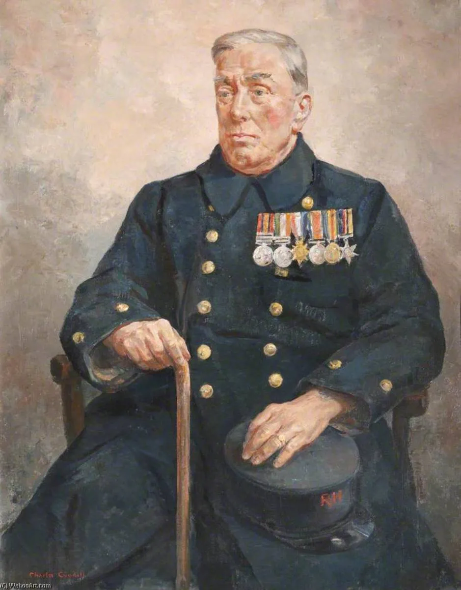 Tom Walker (b.1872), In Pensioner, Late Of The Loyal Regiment — Charles Ernest Cundall
