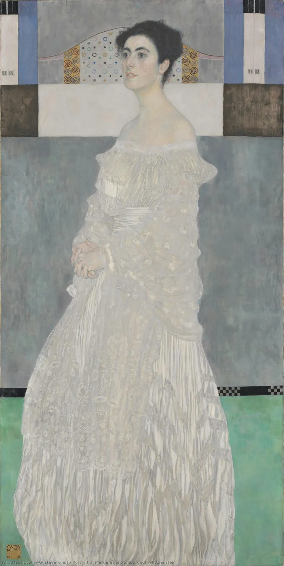 Portrait Of Margarethe Stonborough-wittgenstein — Густав Климт