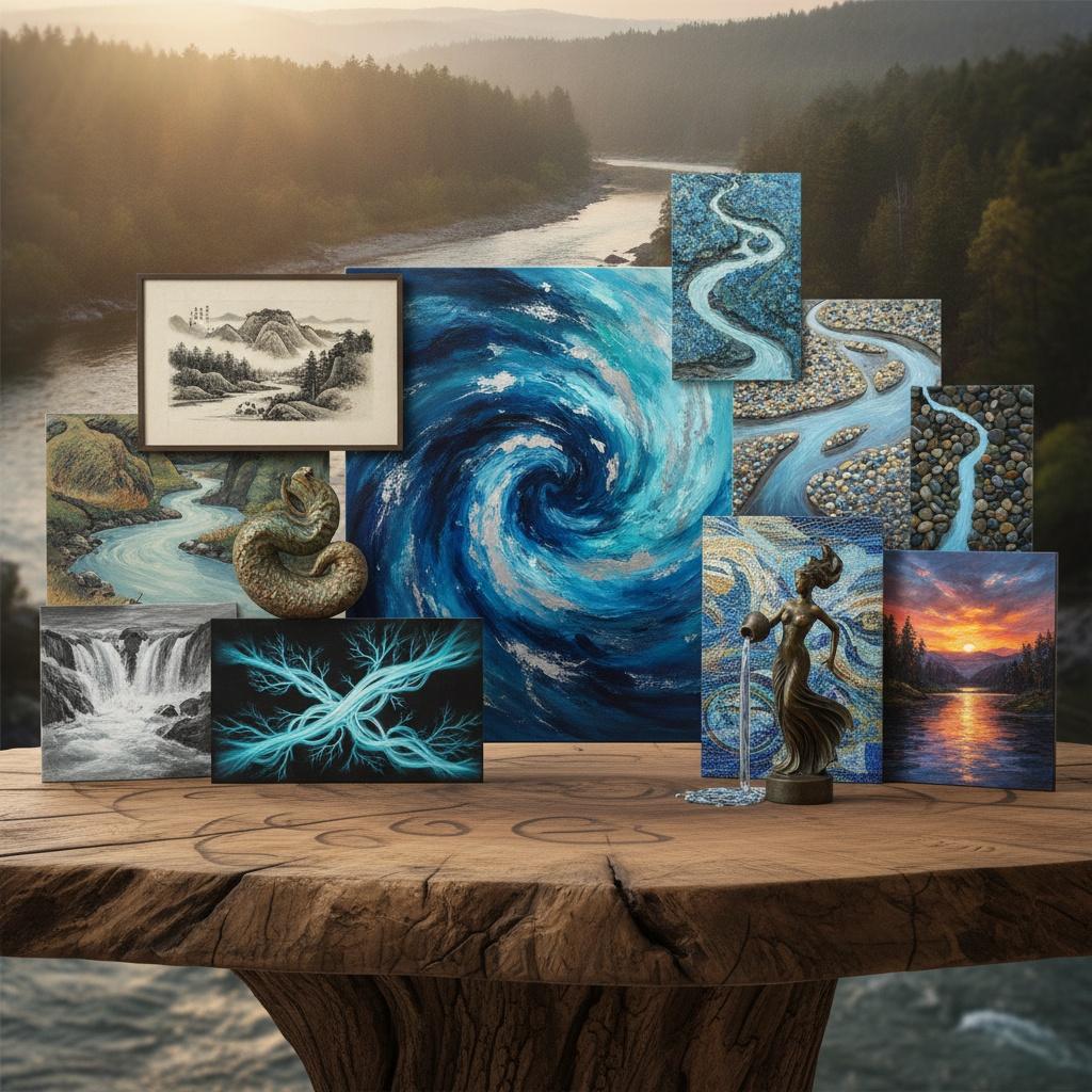 Flowing Masterpieces: Top 10 Artworks That Capture the Spirit of Rivers