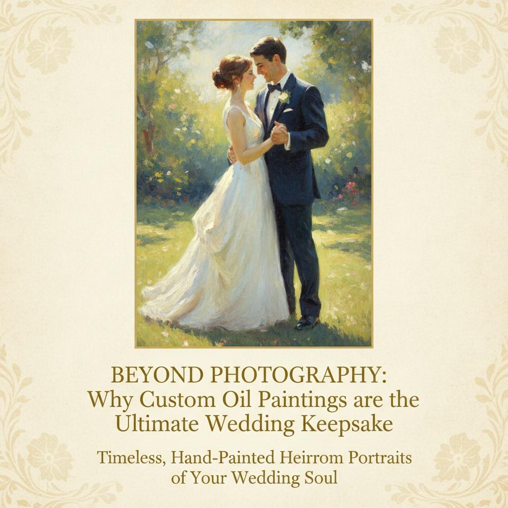 Beyond Photography: Why Custom Oil Paintings are the Ultimate Wedding Keepsake