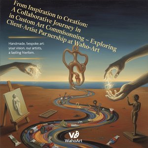 From Inspiration to Creation: A Collaborative Journey in Custom Art Commissioning – Exploring the Client-Artist Partnership at ArtsDot