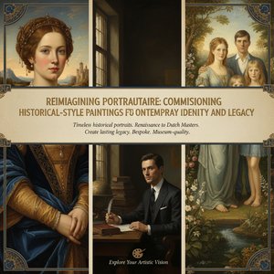 Reimagining Portraiture: Commissioning Historical-Style Paintings for Contemporary Identity and Legacy