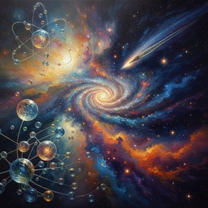 From Atoms to Cosmos: A Visual Journey Through the Intersection of Scientific Discovery and Fine Art