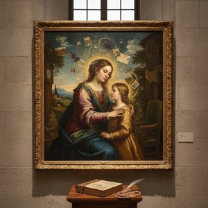 Eternal Elegance: Transform Your Personal Moments into Renaissance Oil Masterpieces with ArtsDot Custom Commissions