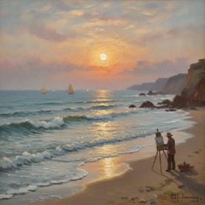Whispers of the Waves: Discovering the Luminous Beauty and Timeless Light of Impressionist Coastal Art