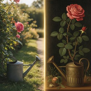 The Alchemy of Nature: Transforming Personal Memories into Timeless Botanical Masterpieces with AI-Driven Artistry