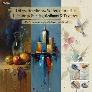 Oil vs. Acrylic vs. Watercolor: The Ultimate Guide to Painting Textures & Durability