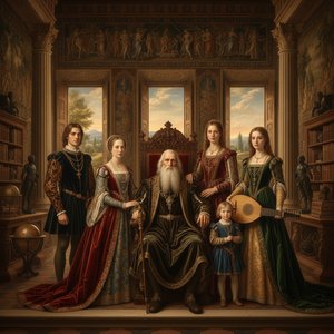 The Alchemy of Eras: Transforming Modern Portraits into Timeless Renaissance Masterpieces with AI and Fine Artistry