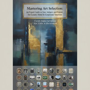 Mastering Art Selection: An Expert Guide to Size, Subject, and Palette for Luxury Hotel & Corporate Interiors