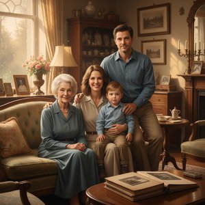 Preserving Generations: The Enduring Significance of Family Portraits as Legacy