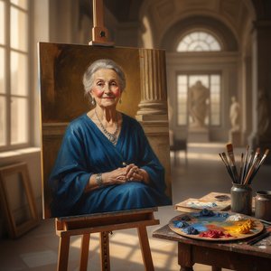 Beyond Prints: Commission a Museum-Quality Hand-Painted Oil Portrait to Immortalize Your Personal Legacy