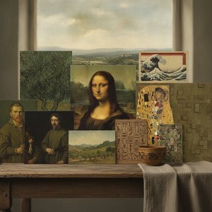 10 Iconic Masterpieces Defined by Earthy Olive Tones