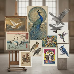 Wings of Wonder: 10 Iconic Artworks That Capture the Beauty of Birds