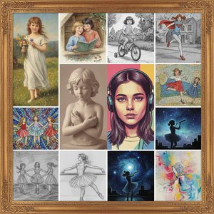 10 Iconic Masterpieces That Capture the Essence of Girlhood