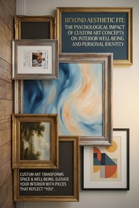 Beyond Aesthetic Fit: The Psychological Impact of Custom Art Concepts on Interior Well-being and Personal Identity