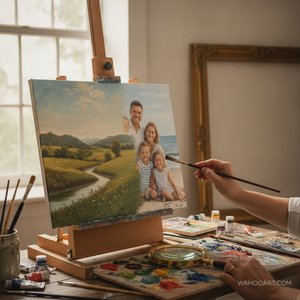 ArtsDot.com F.A.Q.: Turn Photos into Masterpieces with Custom Hand-Painted Portraits
