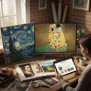 The Enduring Appeal of Vintage Art: Reproduction, Customization & Accessibility with