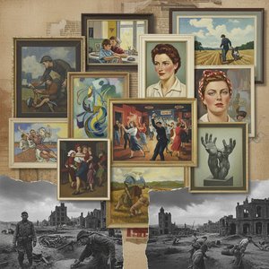 Echoes Of War & Hope: Top 10 Artworks Reflecting The 1940s | Artsdot